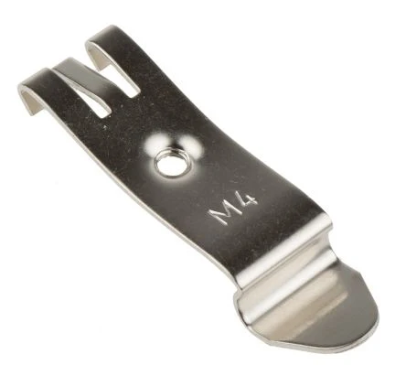 3 Prongs Metal Din Rail Clip with M4 screw for Din Rail Mounting