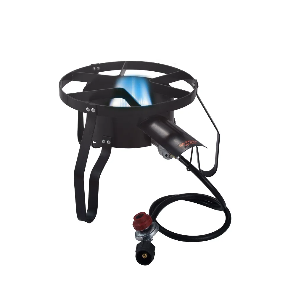 High Pressure Single Propane Gas Cooktop round Size Camping Outdoor Cooking Boiling Kitchen Wares Cookware Sets Gas Cooking