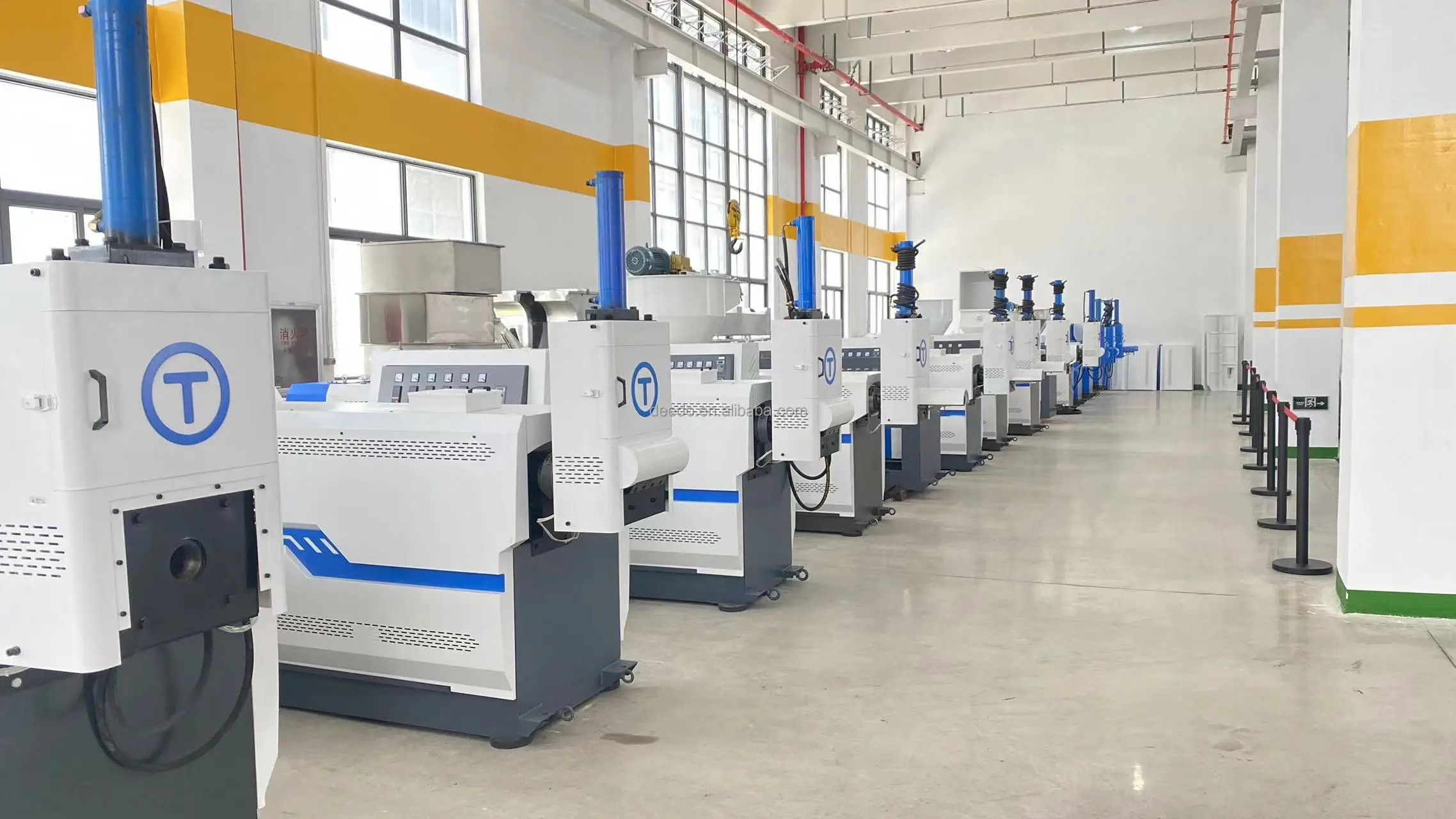 Пластиковая 3-в-1 гранулирующая система Erema уплотнительный резак HDPE LDPE LLDPE линия