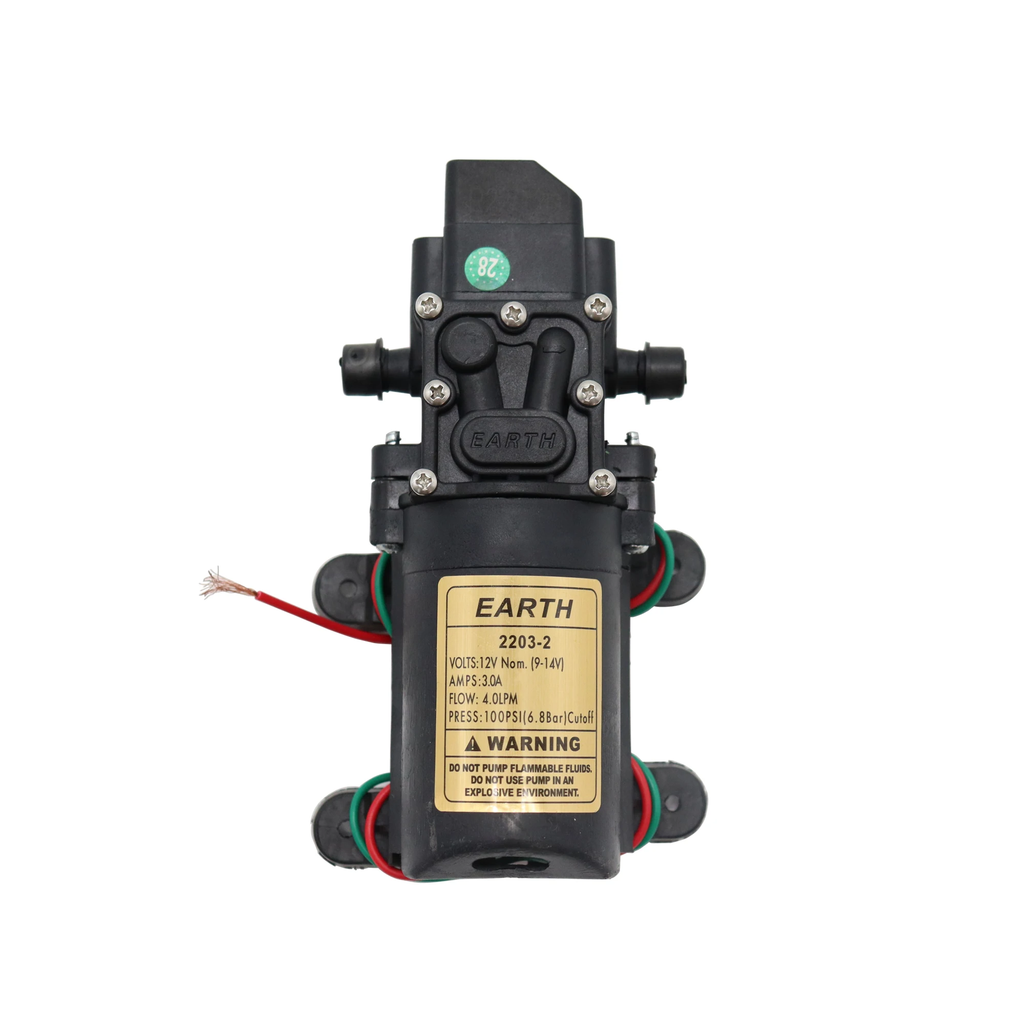 Wholesale Earth Brand Plastic Housing Knapsack Battery Agricultural Power Sprayer Pump For Water