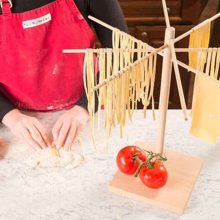 Large Wood Pasta Drying Rack