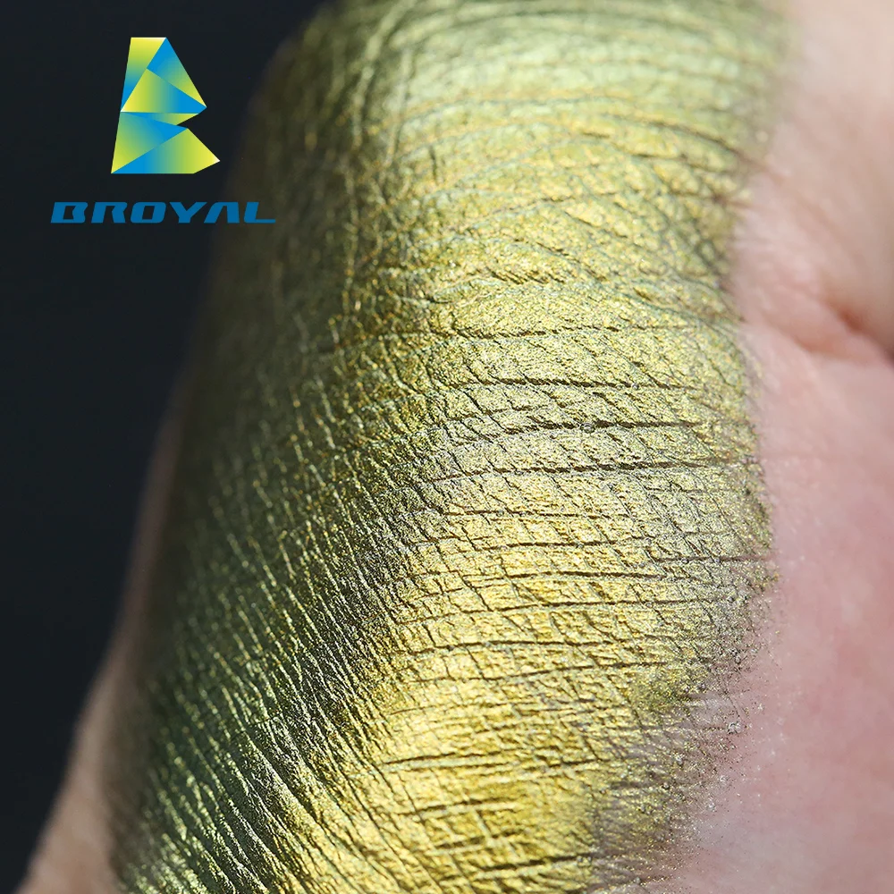 Broyal Hot Sale Color Changing Shift Aurora Super Chameleon Pigments for Nail Craft Car Paint