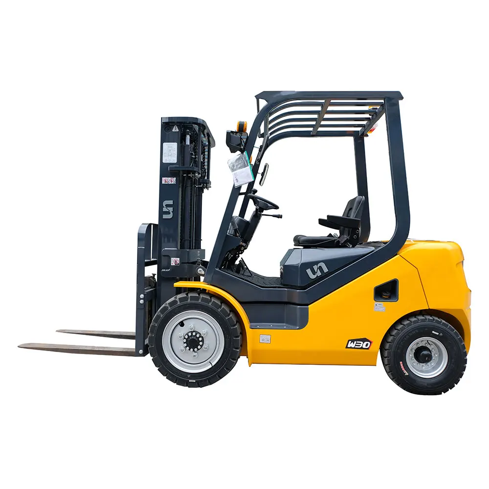 W Series UN 3 Ton Forklift 3 Ton Montacargas 3 Ton Diesel Forklift