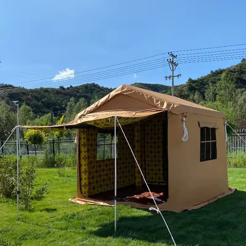 Most Popular Inflatable Tent Saudi Arabic 3*3M Desert Waterproof Camping House Outdoor Tent