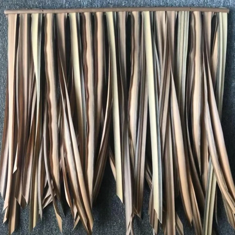 tiki bar plastic artificial straw thatch roof