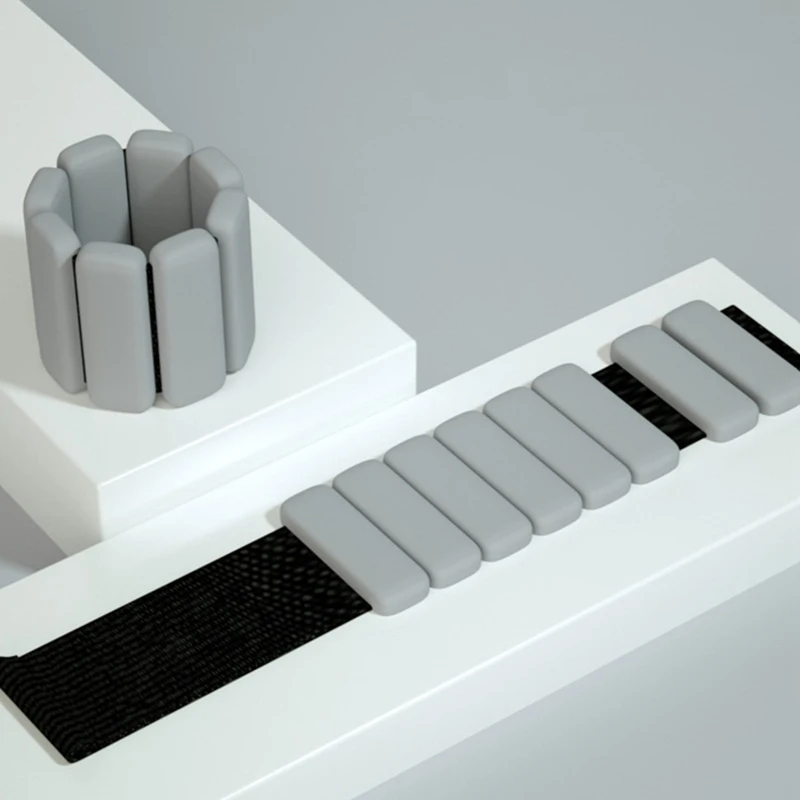 Изготовленные на заказ дизайнерские регулируемые силиконовые носимые утяжки для запястья и лодыжек