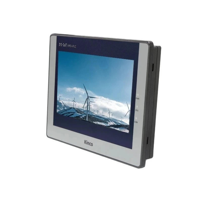 Kinco HP070-33DT 7 inch HMI PLC All In One Touch Screen With Programmable Controller Integrated Panel DI16 DO14 2AI RS485