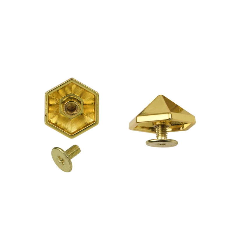 15mm Alloy Rivets for Bag Hardware Custom Jeans Rivets Conchos for Leather Spike Rivet