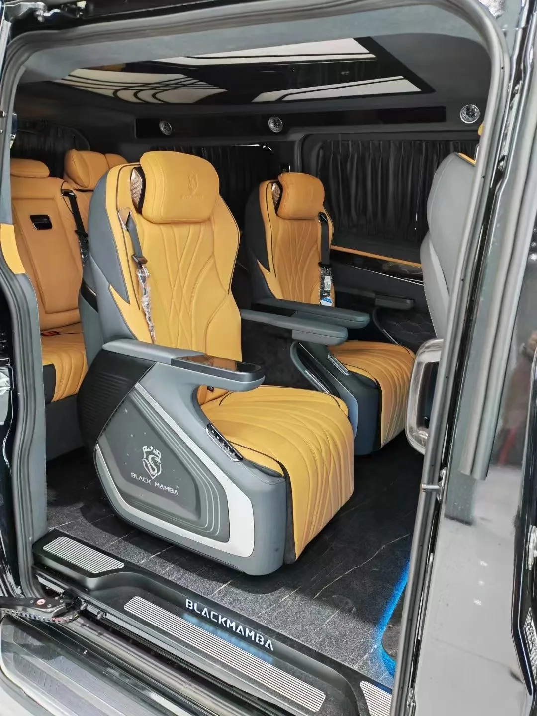 Explorer Black mamba Luxury Van Seat Recliner Seats For Luxury Cars Interior Accessories