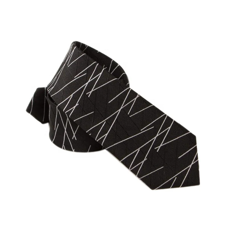 high quality formal striped dot floral polyester business neckties for adults