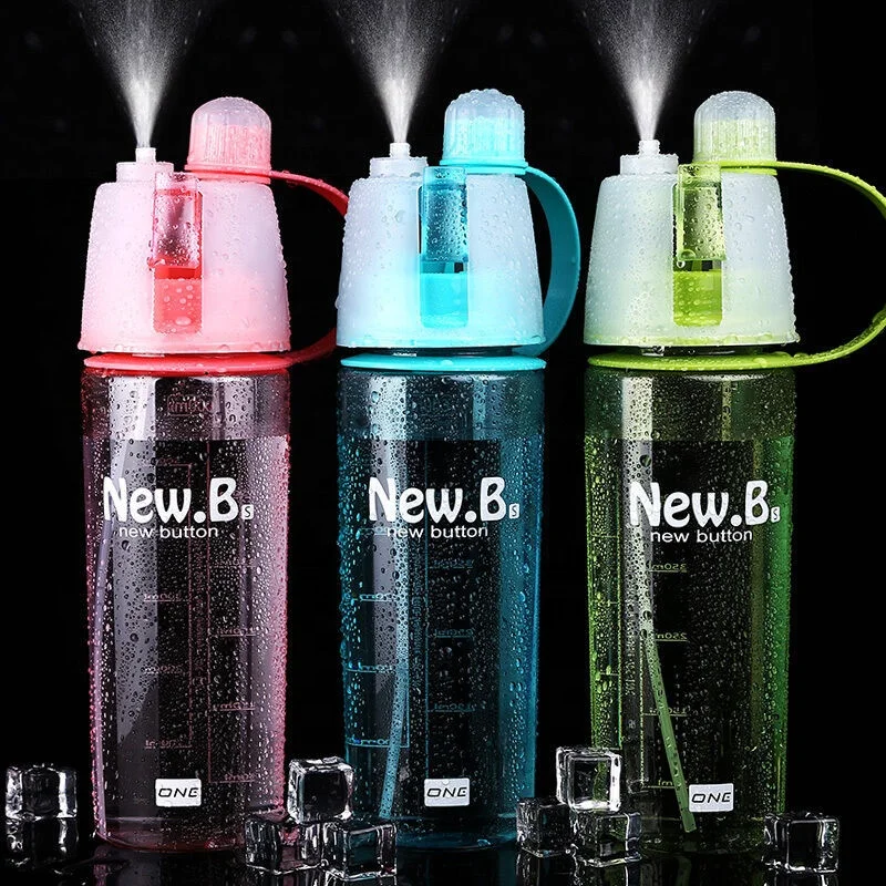 
Running Hiking Sport Water Bottle Spray Shaker Water Bottle 