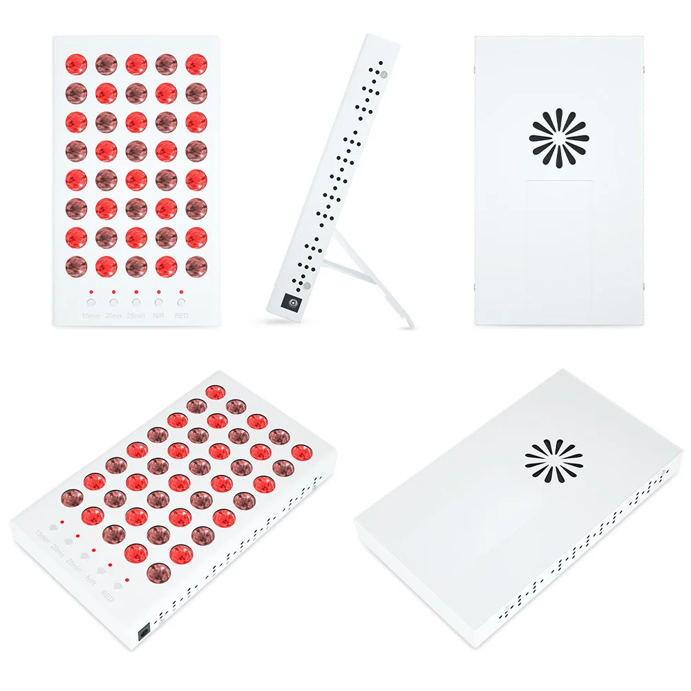 300W 600W 1000W 1500W LED beauty lamp red light physiotherapy lamp infrared therapy instrument health pavilion photon red light