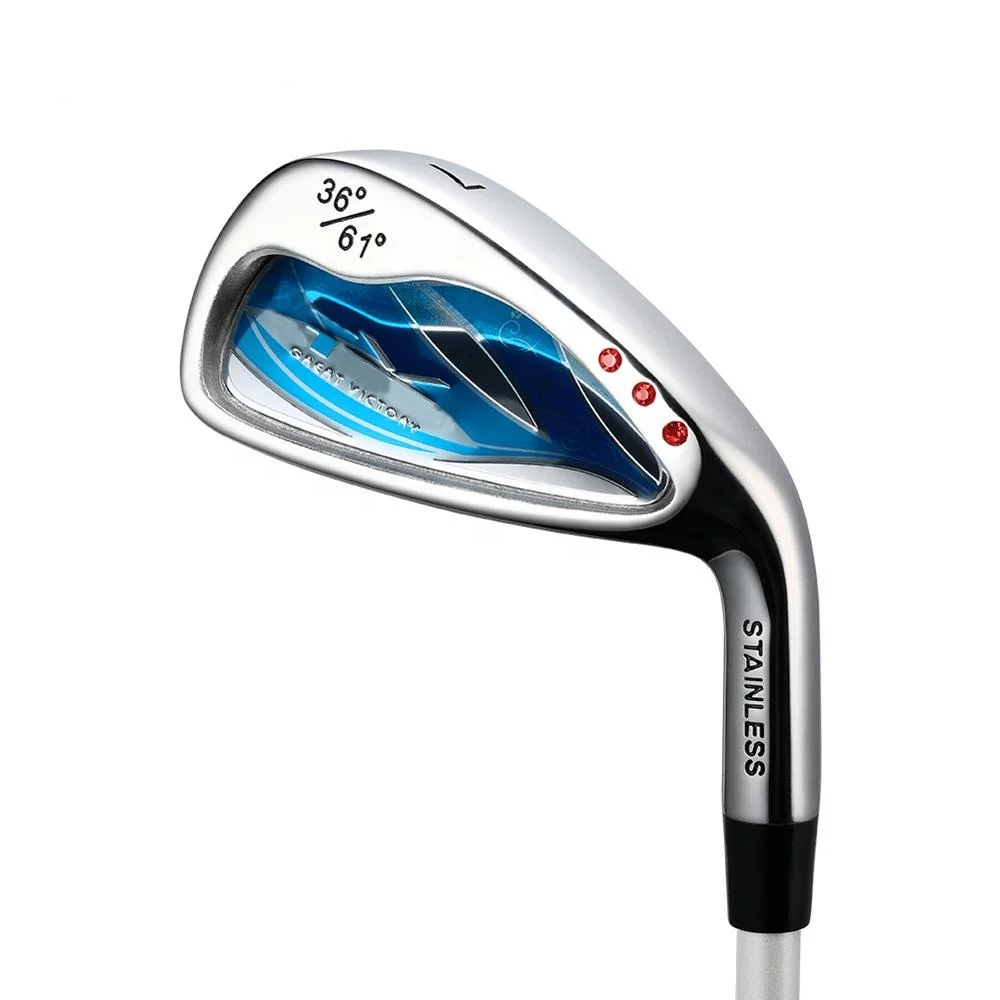 
China Manufacturer Blue Stainless Junior Golf Club Irons Head- Right Hand 
