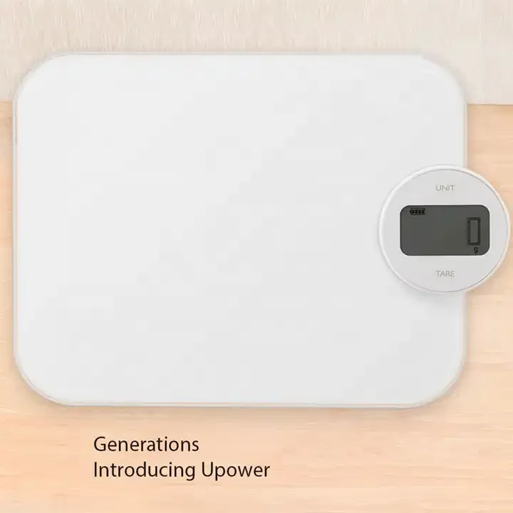 5kg Environmental Battery Free Tempered Glass Kitchen Measuring Food Energy Power Kitchen Scale