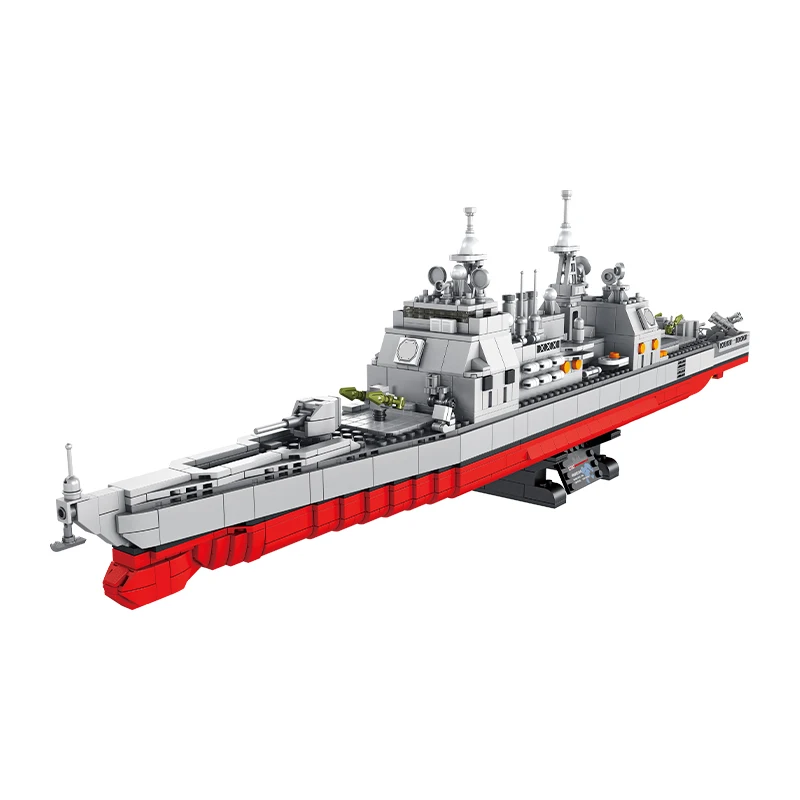 PANLOS 637007 Ticonderoga Class Cruiser Panlos кубики DIY строительные блоки игрушки для детей