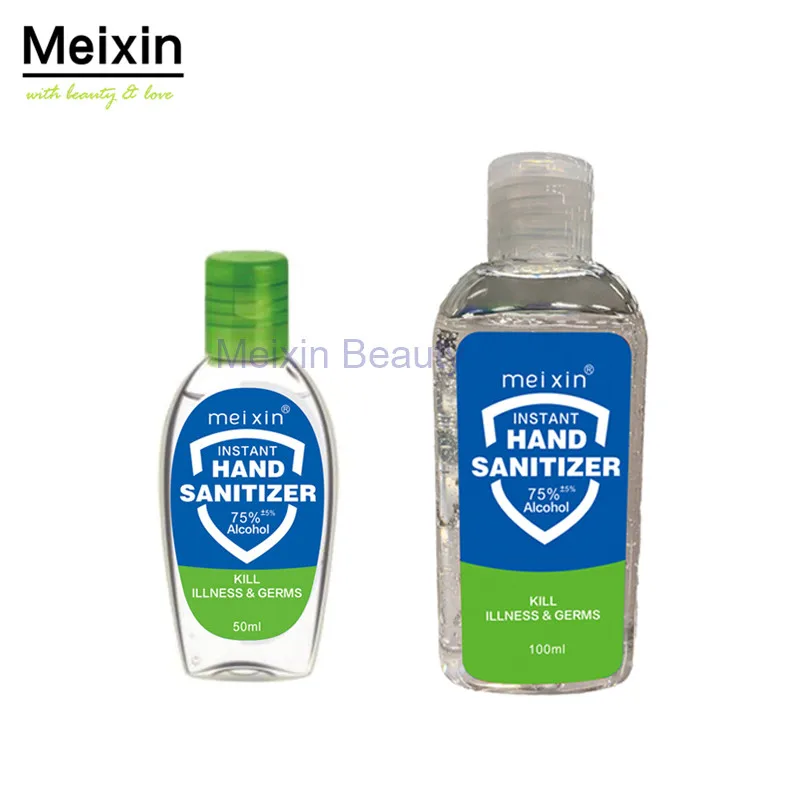 Мини 50 мл антибактериальные гели для рук антибактериальный антисептический гель