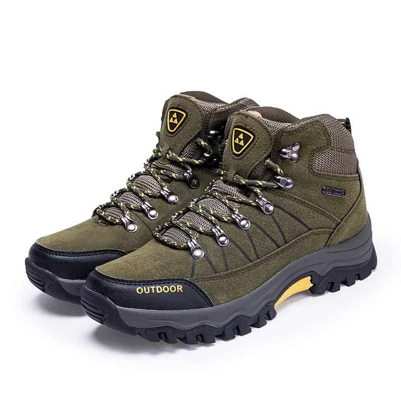 
Drop Shipping Men Outdoor Anti-Slip Sport Shoe Waterproof Hiking Shoes Sneaker 