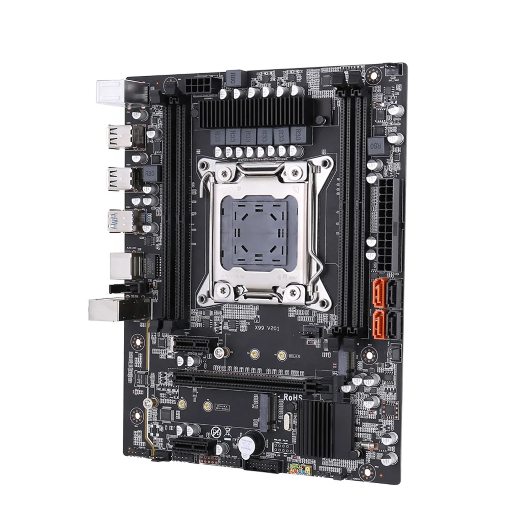 Горячая распродажа комплект x99 xeon e5 2670 v3 материнская плата комбо LGA 2011-3 CPU 2 шт. X 8 ГБ = 16 2666 МГц