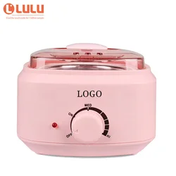 Lulu Youth, Wax 100 for Hair Removal Professional Mini Body Pink Multifunction Depilatory Wax Heater/