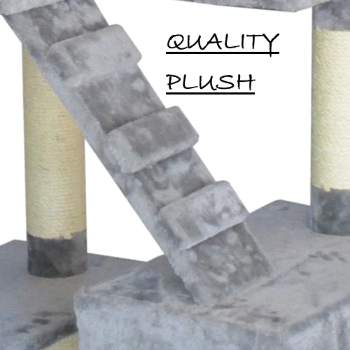 Multi Level Large Cat Tree Furniture Kitten Activity Toys Cat Tower with Scratching Post Condo &Platforms