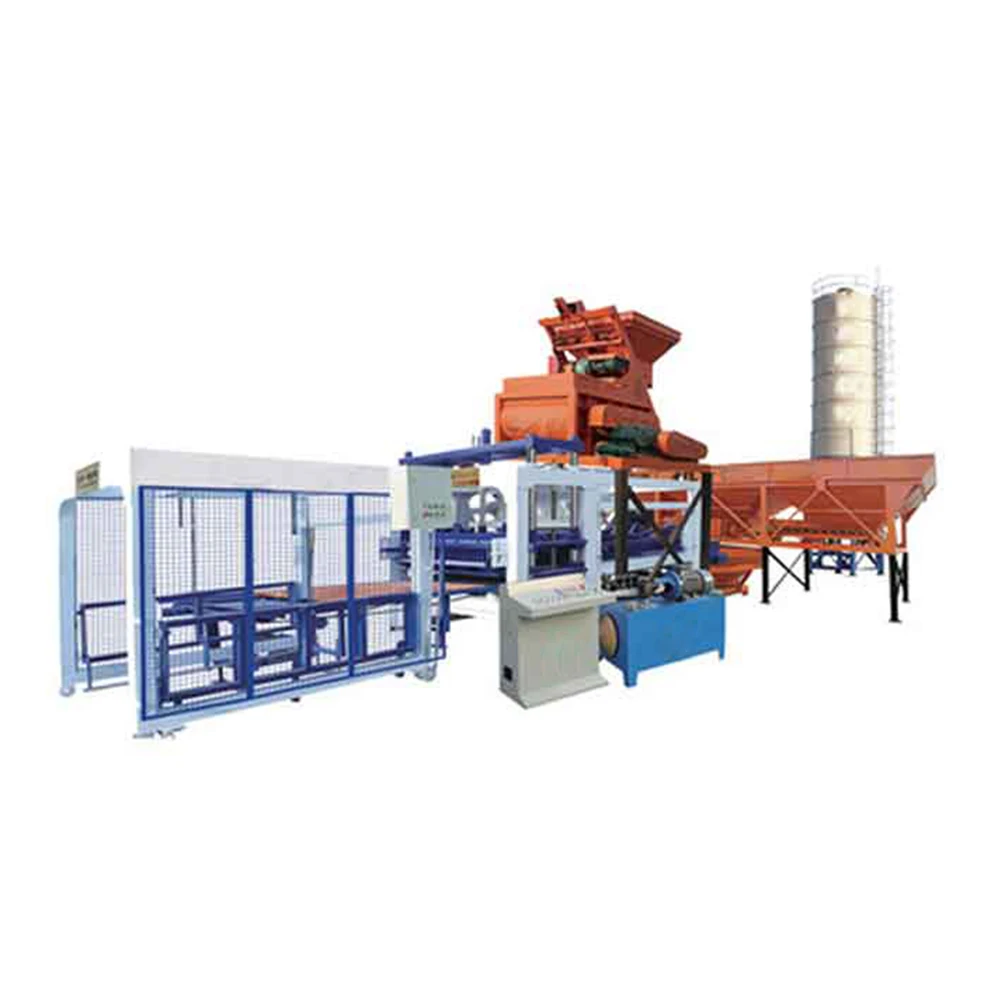 Fully automatic compressed earth blocks machines cement block making machine