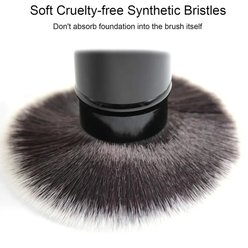 OEM Stretchable Natural Dongguan Makeup Brush Soft Fan ABS/Acrylonitrile Butadiene Styrene Cosmetic Beauty Brushes For Facial