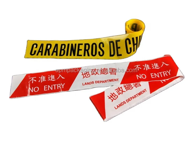 PE plastic traffic warning tape