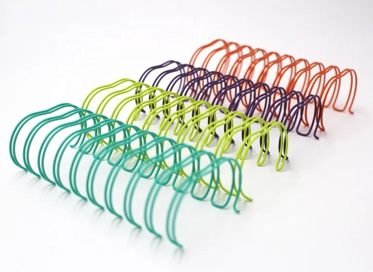  Nylon Coated Stationery and office Supplies Binding Wire Double Loop Twin