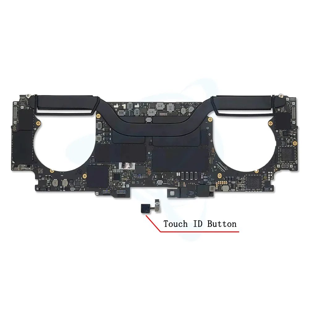 A1990 logic board for macbook retina 15.4 i7 2.2ghz 16gb 256GB SSD laptop motherboard 2018 820-01041-A
