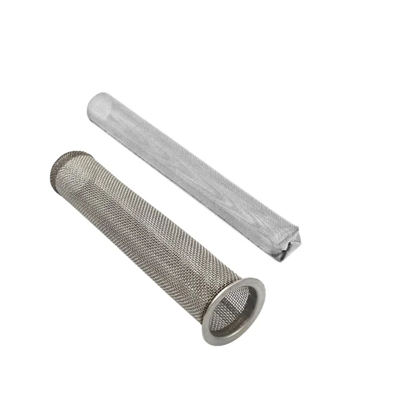 Manufacturers support customization of various stainless steel filter tubes dip pipe mesh filters  fine mesh filters