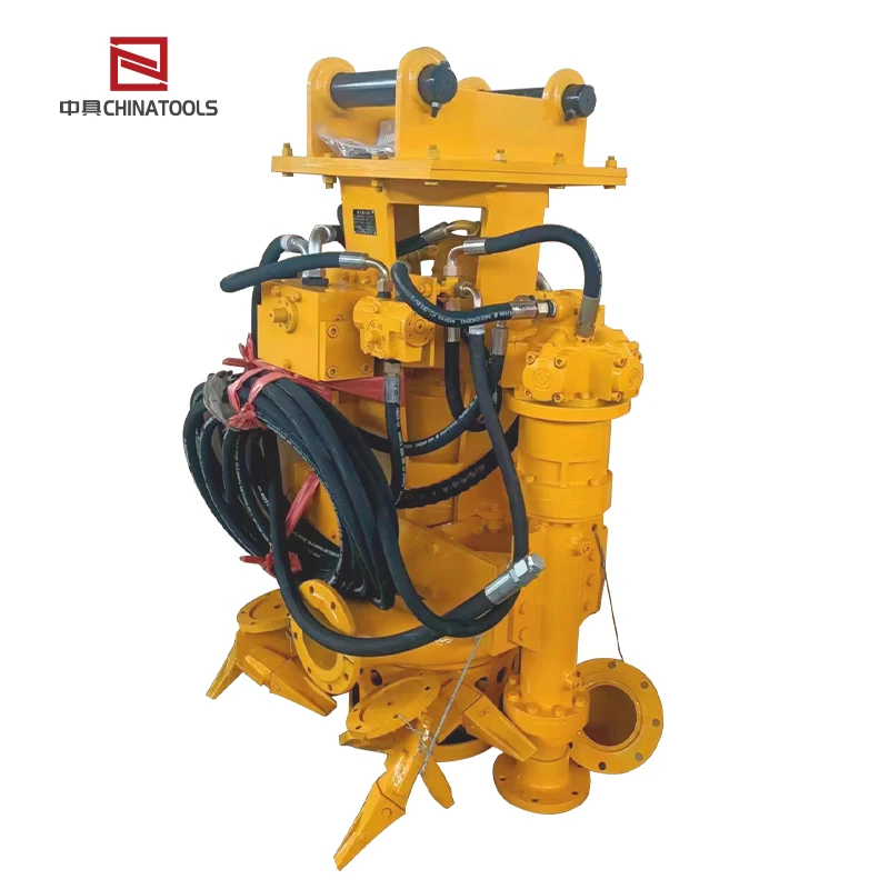 Hydraulic Driven Excavator Slurry Suction Water Pump Submersible Sand Dredge Pump for Excavator