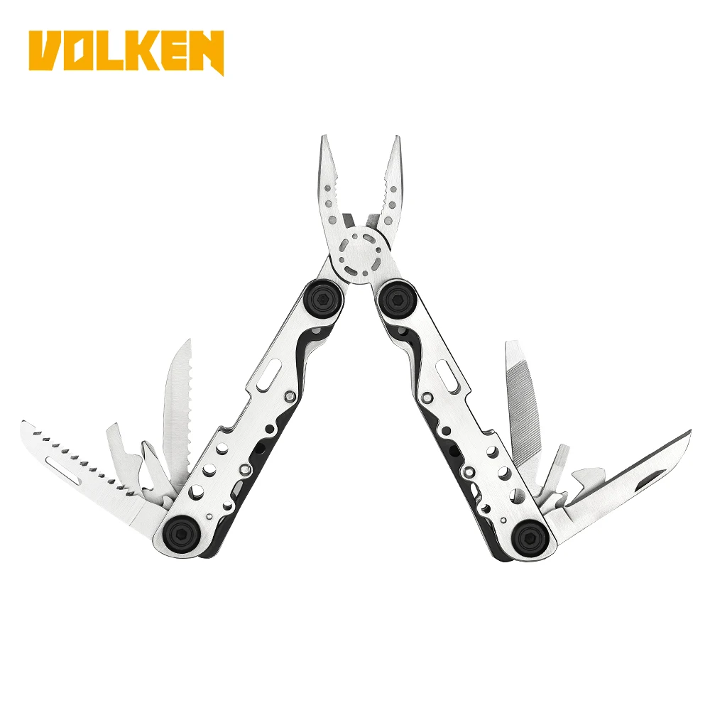 
Мультитул складной 15 в 1, портативный карманный многофункциональный Мультитул с плоскогубцами, нож для выживания на природе, кемпинга 