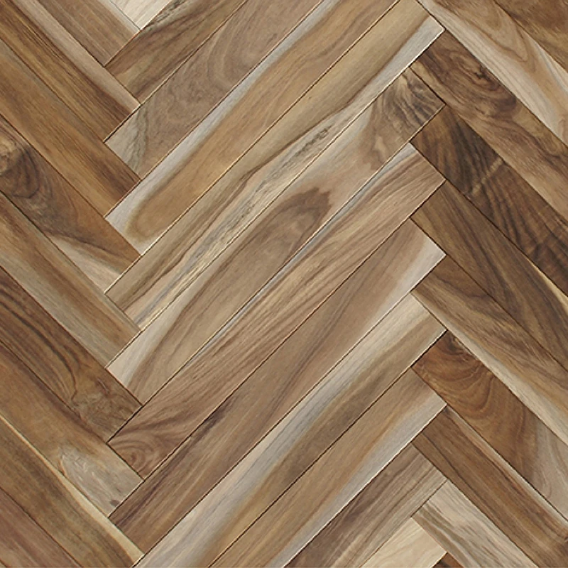 
18mm indoor solid acacia herringbone wooden flooring 
