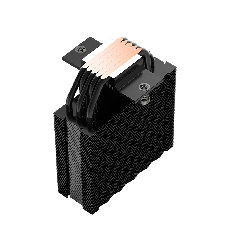 PCCOOLER RT500 ARGB BK digital CPU air cooled heat sink 5 heat pipes temperature display Computer  cooler fan