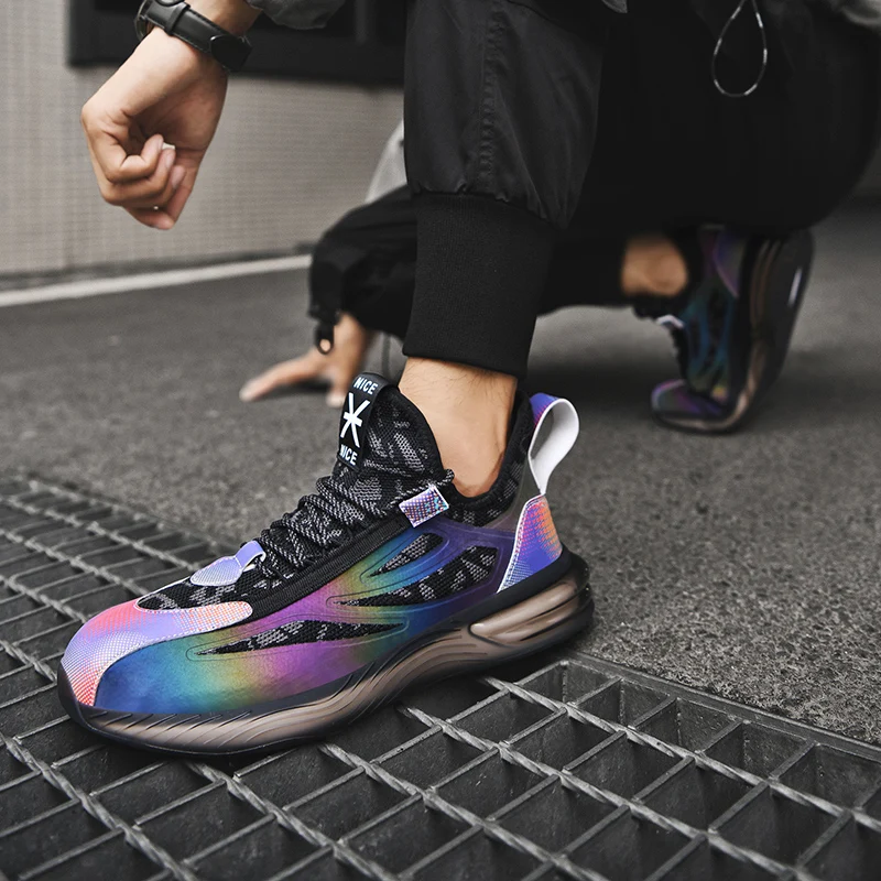 
2021 Custom Wholesale Fashion Shoes Men Sport Casual Running Sneakers Comfortable Lightweight Sole ADIDASI 