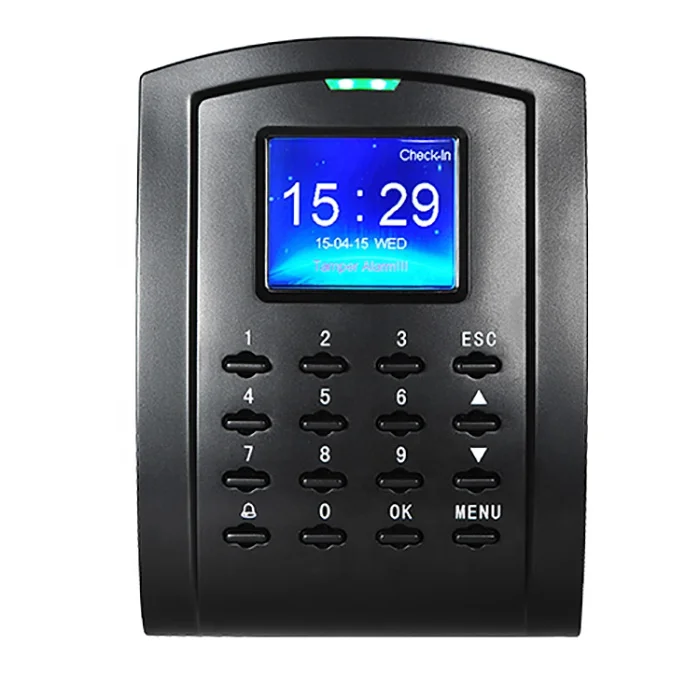Password PIN Code and MF Card Reader Time Attendance and Access Control System with TCP/IP (SC105)