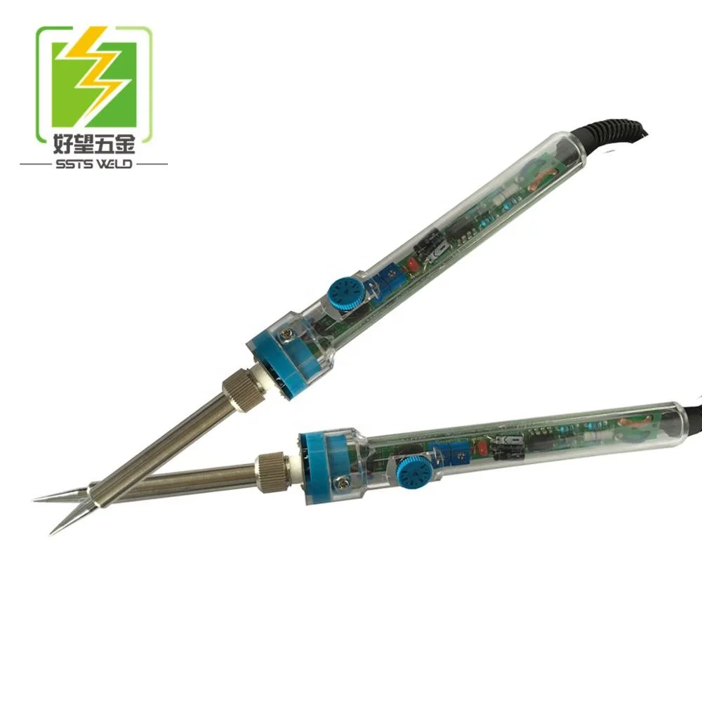 Replaceable adjust temperature 60W soldering iron for cell phone and tricycle repair Electric Soldering Irons