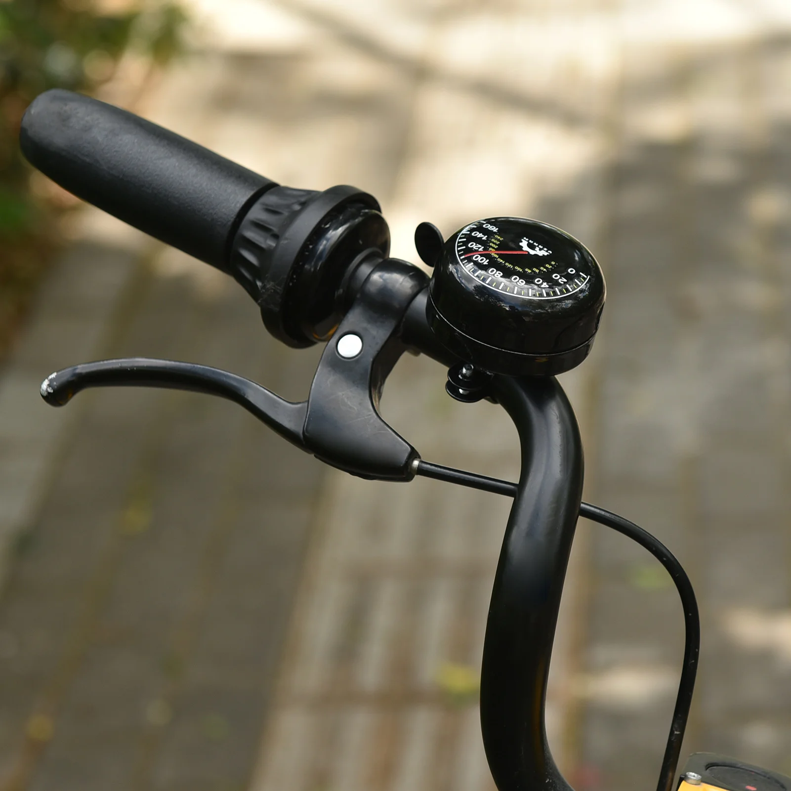 
YSANAM Wholesale Bicicleta Bcycle Bell Copper Quality Tring With Sticker Ordinary Bell Bike Accessories Bicycle Electric Horn 