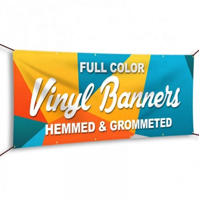 Full Color Custom Printed Banner Digital Printing Flex Vinyl Mesh Banner Signs Custom Outdoor Advertising Pvc Vinyl Banner