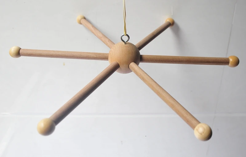 Best-selling Vintage style good quality and affordable outdoor garden hanging decor bamboo and wooden material wind chime