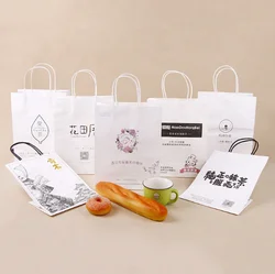 Cheap Personalized China Wholesale Sandwich Paper Bag Portable Paper Bag