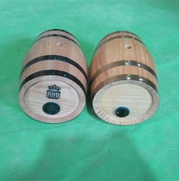 High quality 2 Liters Handcrafted using American Oak Aging Whiskey beer wine wooden Barrel for wine