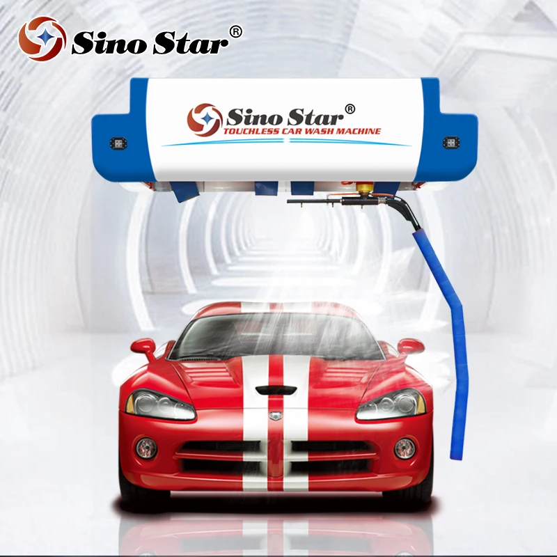 Sino Star 360 automatic car wash machine touchless car washer machinery robotic tecnologia car care & cleanings detailing
