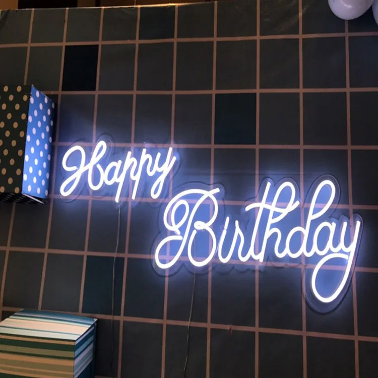 OEM Led Neon Sign Phrase Custom Home Wall Decor LED Visual Artwork Party Decoration Neon Lamp Home Decor Sign