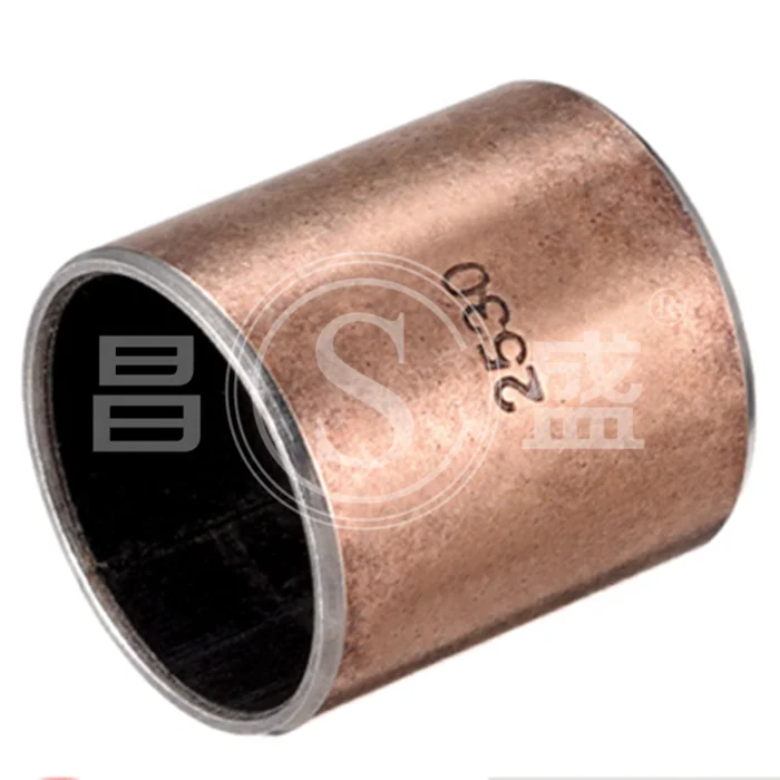 
Wrapped self-lubricating bronze bushing with ptfe coated for oil gear pumps 