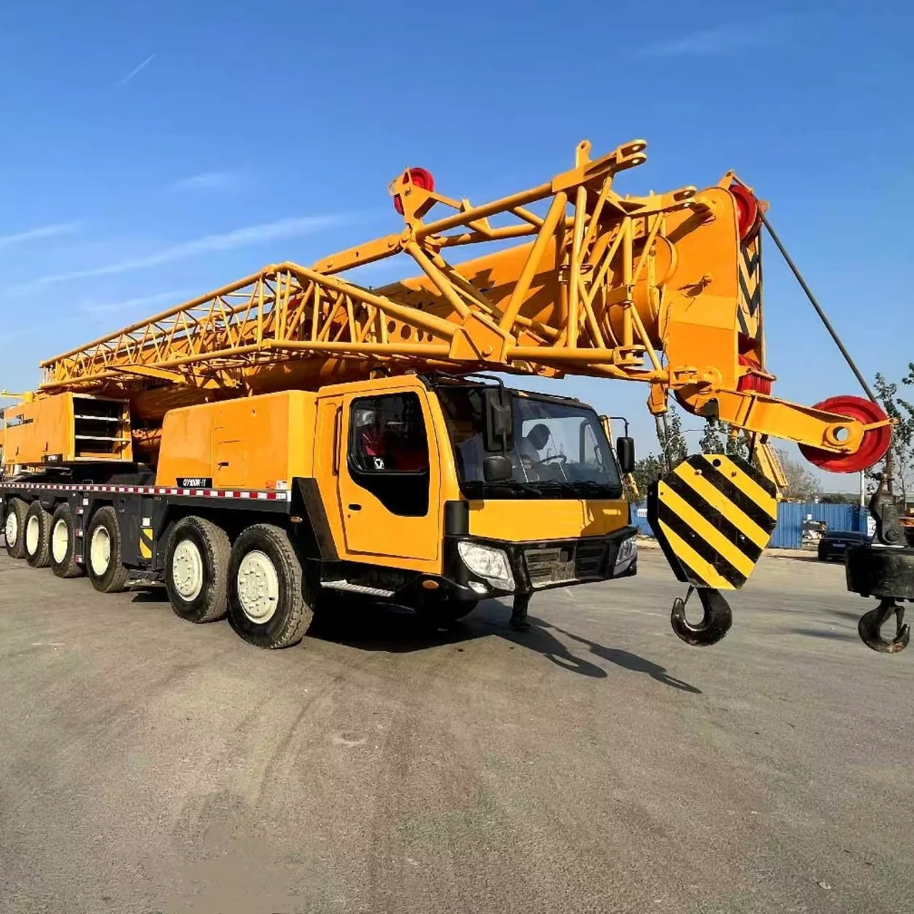 Премиум Подержанный XC-MG QY100-1 QY100K8C автокран 100 тонн мобильный гидравлический кран для подъема тяжестей