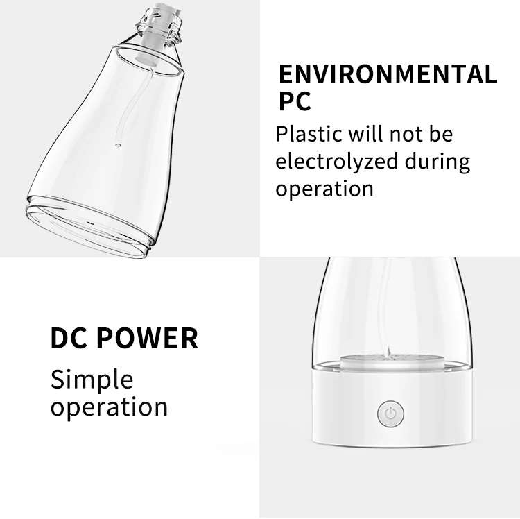 500ml Household 84 Disinfect Fluid Water Device Sodium Spray Fog Disinfection Maker Generator