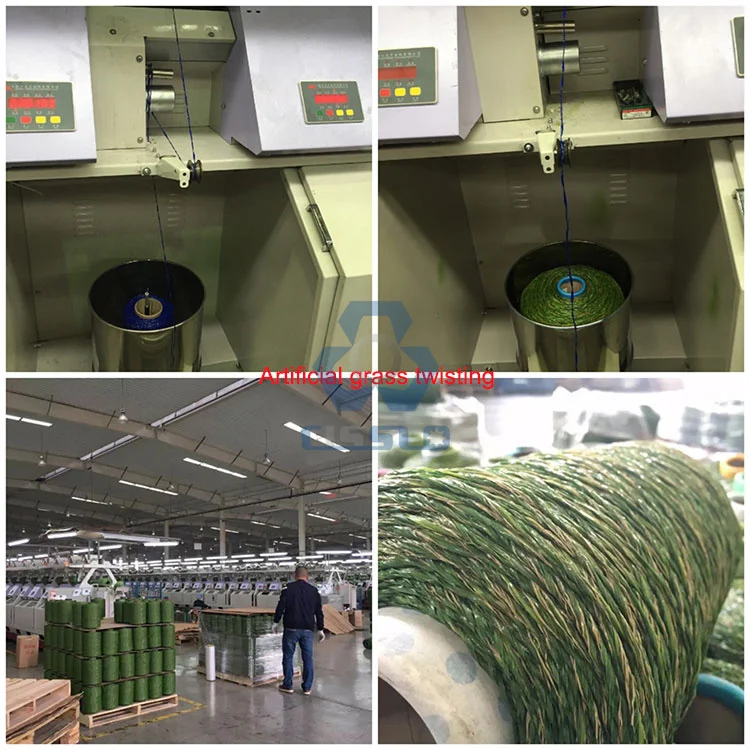 Intelligent Type Monofilament Yarn Two for One Twister Twisting Grass Yarn Machine