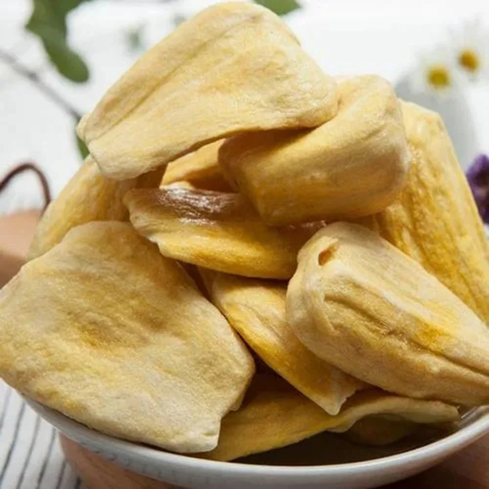 FREE SAMPLE High Quality Freeze Dried Jack fruit Healthy Food Dried Fruits No Additive Healthy Snack