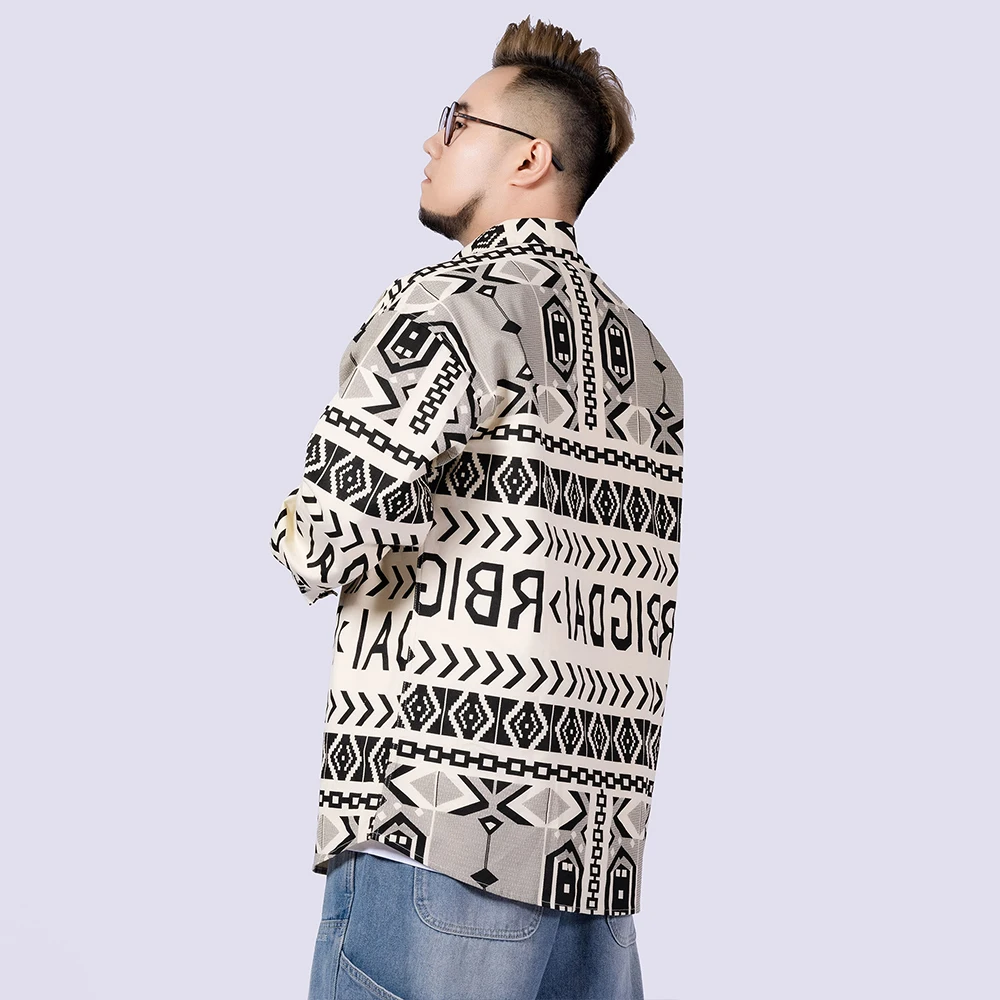 Factory High Quality Button Up Shirt For Men Fashion Mens Thick Warm Solid Color Long Sleeve Shirt Plus Size